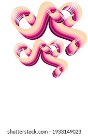 Swirls pattern abstract background with blank copy space for writing your own text, digital canvas art frame, graphic design illustration wallpaper