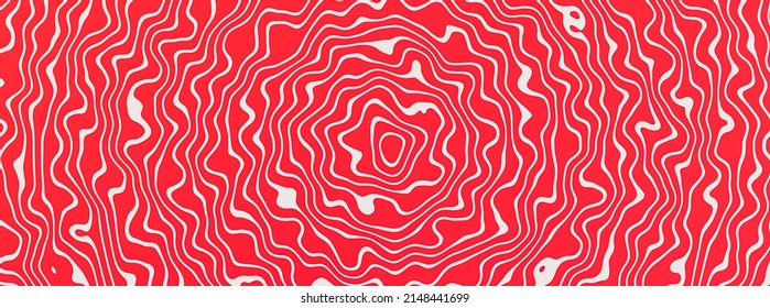 Swirly Abstract Red White Background Digital Stock Illustration ...