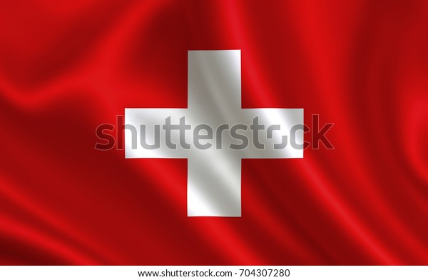 Switzerland flag. A series of\
\