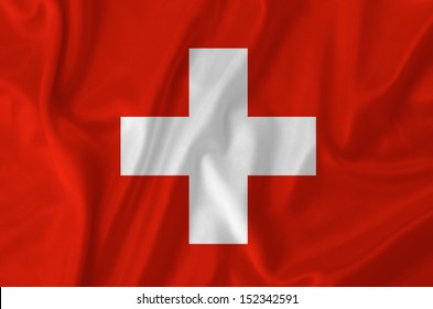 Switzerland Waving Flag