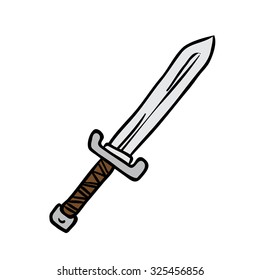 Sword Cartoon Illustration Stock Illustration 325456856 | Shutterstock