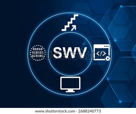 SWV acronym. Software Version indicates the release number of a software product.