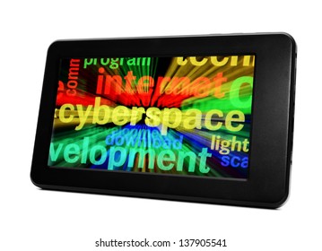 Syberspace on pc tablet