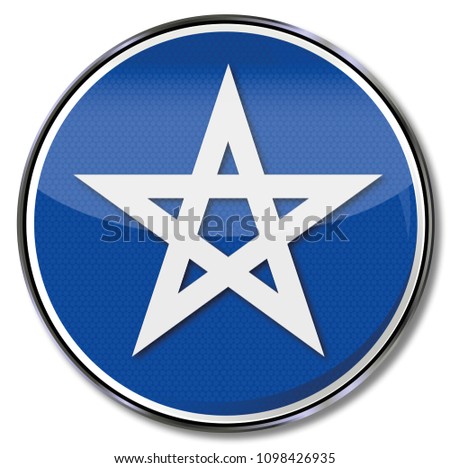 Symbol with a five-pointed star