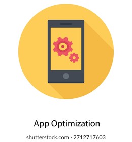 A symbol for improving app performance, efficiency, and user experience through optimization and tuning techniques.