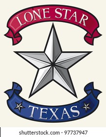Symbol Of The State Of Texas - Lone Star