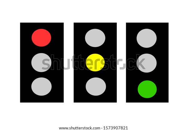 Symbol for\
trafic that have red yellow and\
green