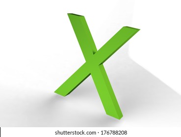 symbol x / false
