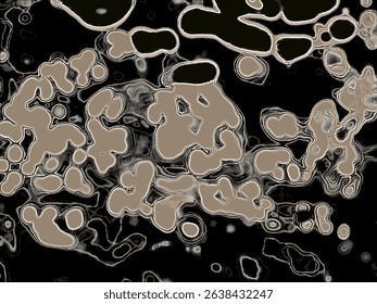  Synapsis light brown round line