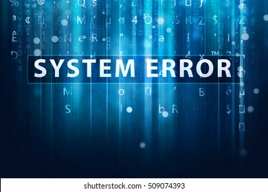 System Error Background