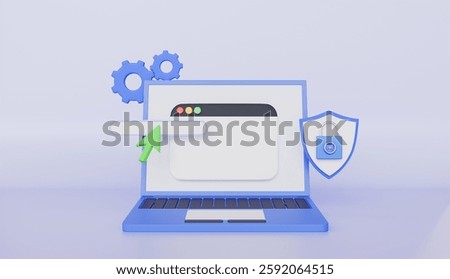 System update Upgrading Progress bar Website loading optimization Page speed and business software Installing update