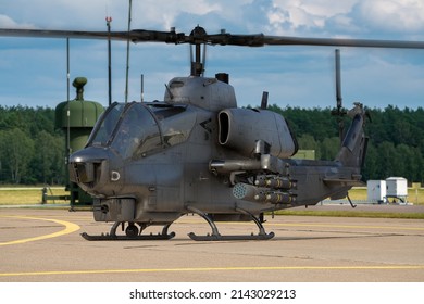 Szczecin,Poland-March 2022:Bell's AH-1Z Viper.3D Illustration.