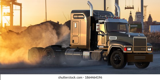 Mack Truck Images Stock Photos Vectors Shutterstock