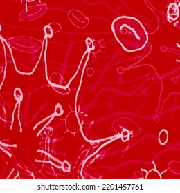 T Cell Activation. Red Virus Rabies. Coral Leukemia Cells. Macromolecular Structure. Bacteria Macro. Rose Virus Illustration. Black Cancer Genetic.