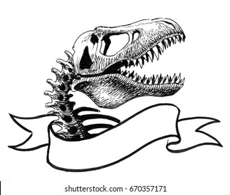T Rex skeleton