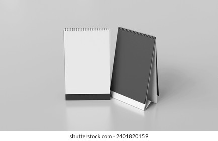 Table Desk Calendar Mock up. 3D Rendering - Powered by Shutterstock