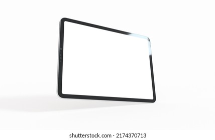  Tablet, Isolated On 3d Background White Ipad Tablet Pc