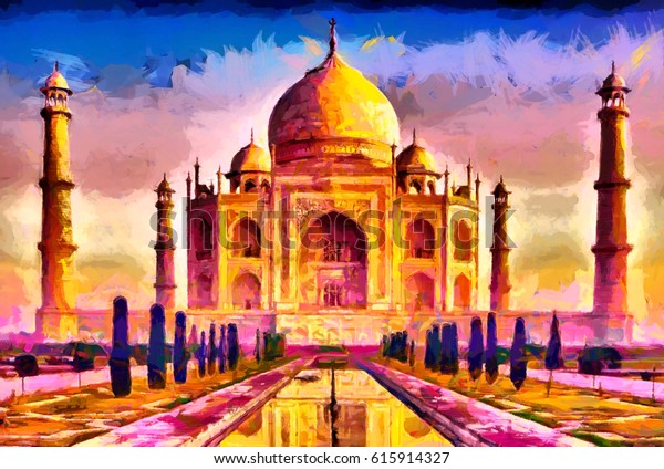 Suchen Sie Nach Taj Mahal Farbige Gelbe Lila Olmalerei Stockbildern In Hd Und Millionen Weiteren Lizenzfreien Stockfotos Illustrationen Und Vektorgrafiken In Der Shutterstock Kollektion Jeden Werden Tausende Neue Hochwertige Bilder Hinzugefugt