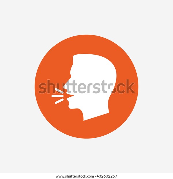 Talk Speak Icon Loud Noise Symbol Stock Illustration 432602257 ...