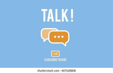 Talking Talk Communication Conversation Concept
