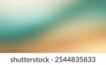 Tan to Teal to Gold Color Gradient Background,Elegant Shade Gradient for Professional Graphics.