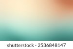 Tan to Teal to Ivory Color Gradient Background,Stylish Soft Gradient Design for Promotional Materials.