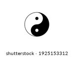 Taoism religion Tai Chi diagram, traditional oriental philosophy Yin and Yang icon, abstract Tao living wisdom concept background