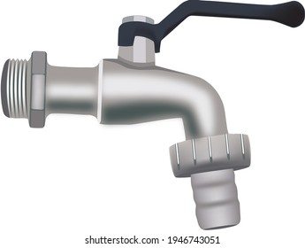 Tap With Metal Lever Tap With Metal Lever