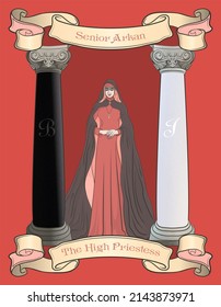 Tarot Card Great High Priestess