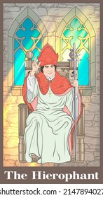 The Tarot Card High Priest