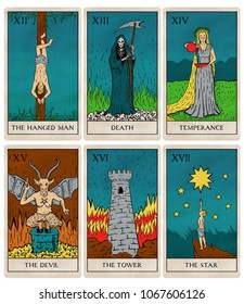 Tarot Cards Images Stock Photos Vectors Shutterstock