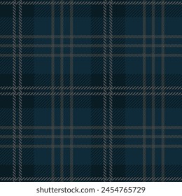  Tartan seamless pattern, grey and navy blue, can be used in fashion design. Bedding, curtains, tablecloths
