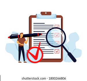 Task Done Illustration Flat Tiny Check Stock Illustration 1800266806 ...