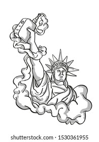 Liberty Tattoo Images Stock Photos Vectors Shutterstock