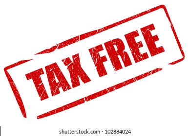 Tax Free Stamp