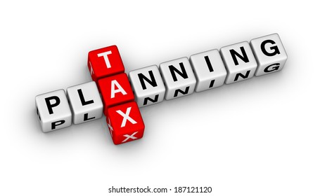 Tax Planning Cubes Crossword Puzzle