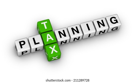 Tax Planning Cubes Crossword Puzzle