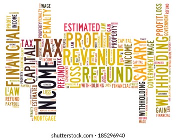 tax word cloud