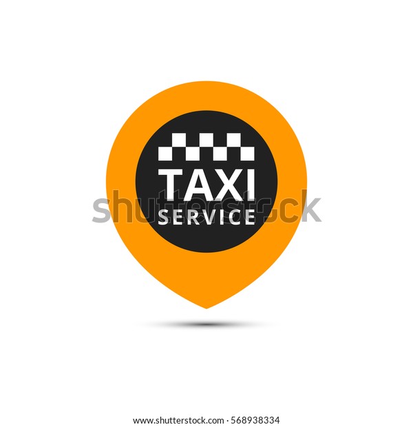 Taxi, cab vector logo, design. Taxi point graphic\
icon.Raster\
version