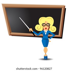 Teacher Blackboard Stock Illustration 96120827 | Shutterstock