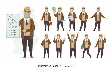 male math teacher cartoon