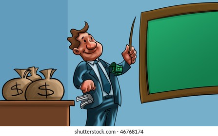 Teacher With Money