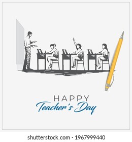 Teacher's Day. School Concept Teacher's Day