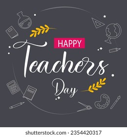 Teachers Day wishes, Teacher's Day, vector art, illustration, artwork, teacher's day  vector, 5th september - Powered by Shutterstock