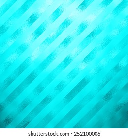 Teal Blue Aqua Turquoise Metallic Faux Foil Stripes Background Striped Texture