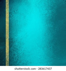 Teal Gold Background