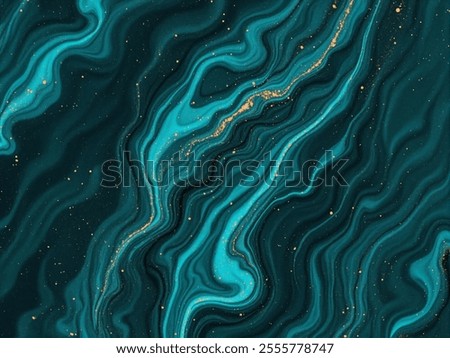 teal blue marble texture for background and wallpaper