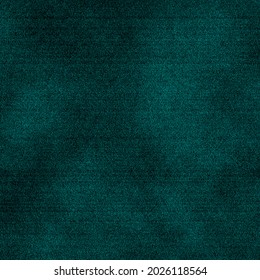 Teal Velvet Backdrop. The Texture Of The Dark Velvet. The Background Of Cloth. Illustration.