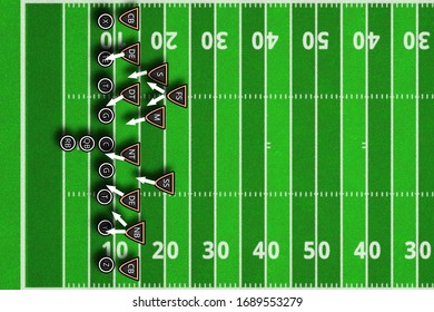 Drawing Football Field Images Stock Photos Vectors Shutterstock