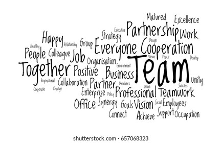 Team Word Cloud Stock Illustration 657068323 | Shutterstock